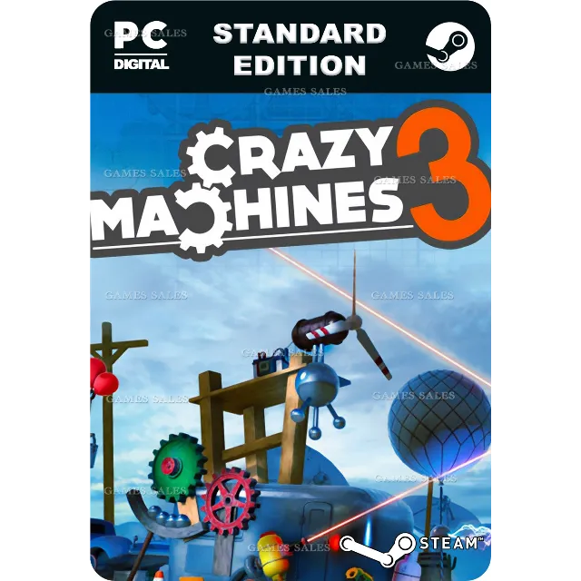 ✅💙CRAZY MACHINES 3💙STEAM GIFT🤖АВТОДОСТАВКА🤖