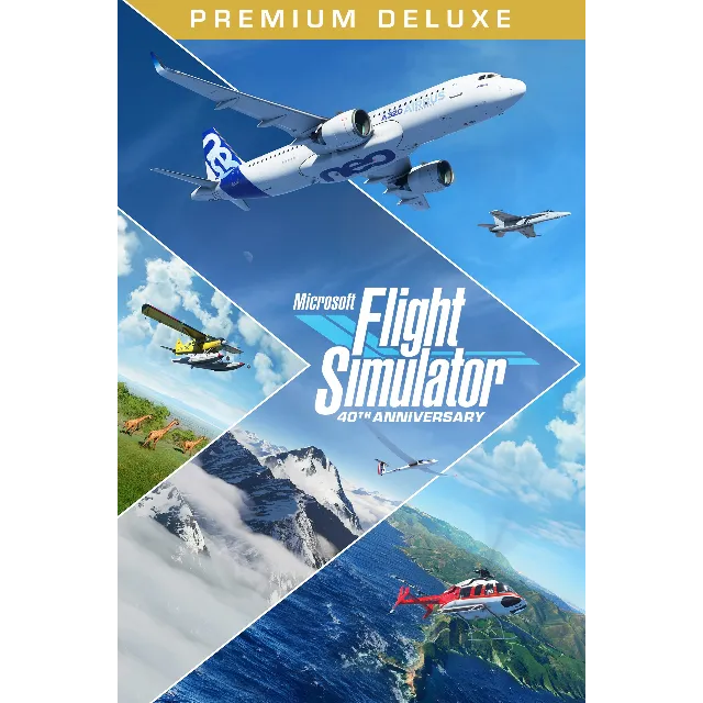 Microsoft Flight Simulator Premium Deluxe 40th Annivers