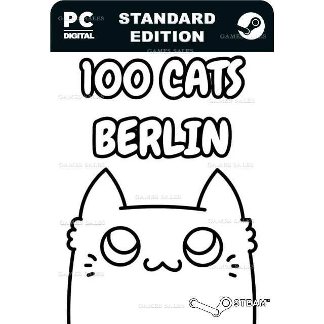 ✅💙100 CATS BERLIN💙STEAM GIFT🤖АВТОДОСТАВКА🤖