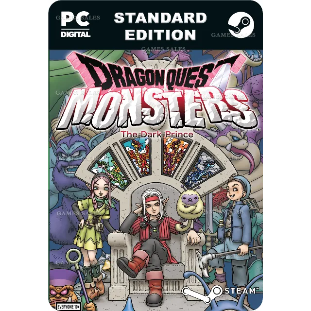 ✅💙DRAGON QUEST MONSTERS: THE DARK PRINCE💙STEAM GIFT🤖