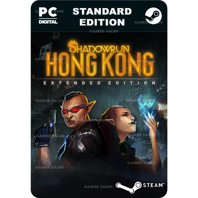 ✅💙SHADOWRUN: HONG KONG - EXTENDED EDITION💙STEAM GIFT