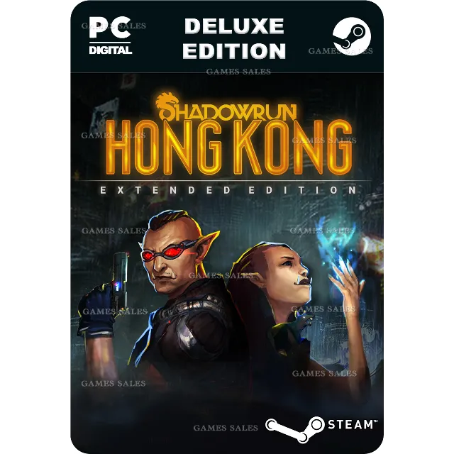 ✅💙SHADOWRUN: HONG KONG - EXTENDED EDITION DELUXE