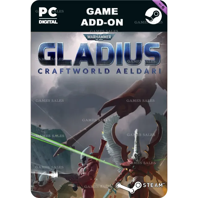 ✅💙WARHAMMER 40,000 GLADIUS - CRAFTWORLD AELDARI💙STEAM