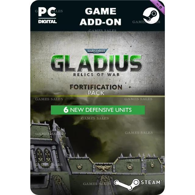 ✅💙WARHAMMER 40,000 GLADIUS - FORTIFICATION PACK💙STEAM