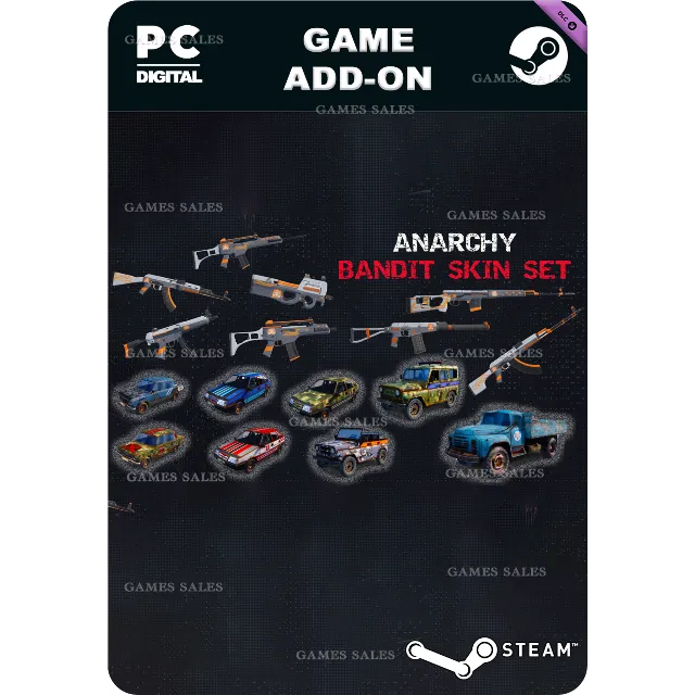 ✅💙АНАРХИЯ: BANDIT SKIN SET💙STEAM GIFT🤖АВТОДОСТАВКА🤖