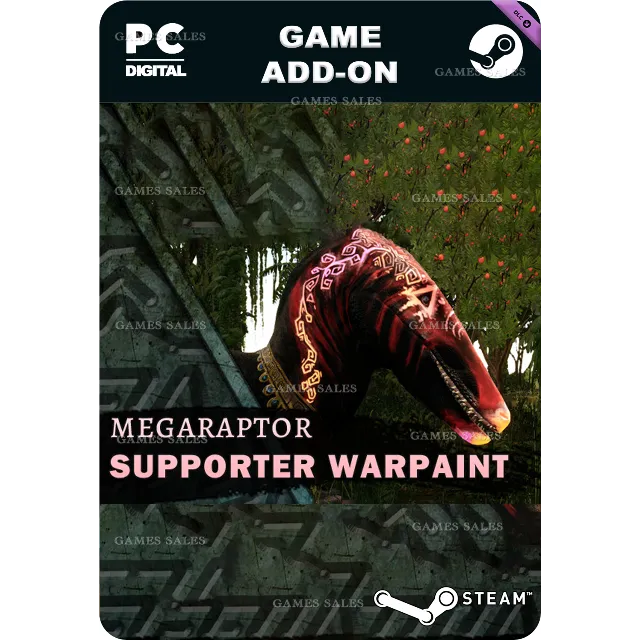 ✅💙BEASTS OF BERMUDA - MEGARAPTOR SUPPORTER WARPAINT💙