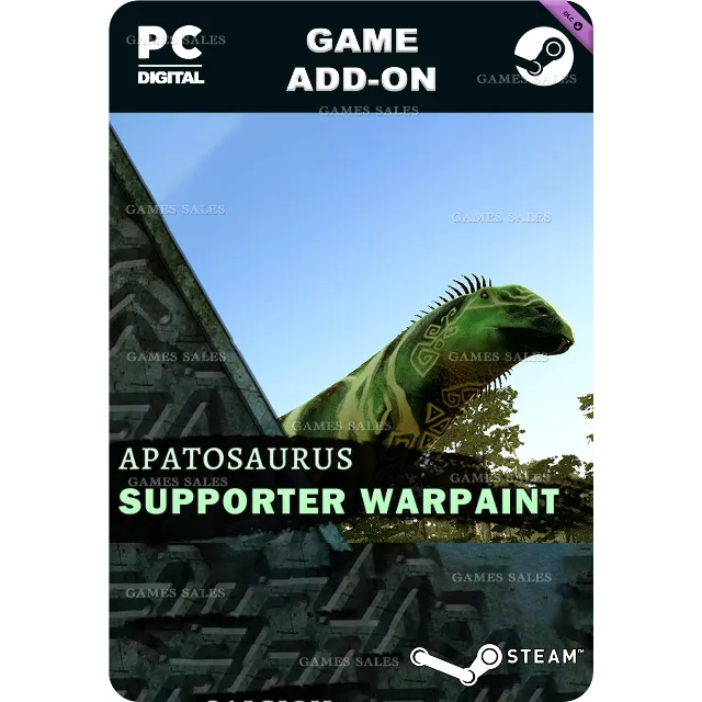 ✅💙BEASTS OF BERMUDA - APATOSAURUS SUPPORTER WARPAINT💙