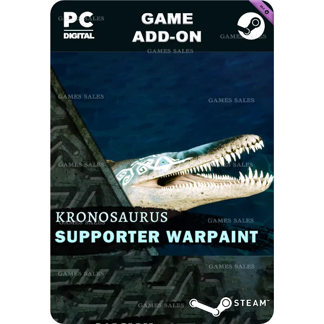 ✅💙BEASTS OF BERMUDA - KRONOSAURUS SUPPORTER WARPAINT💙