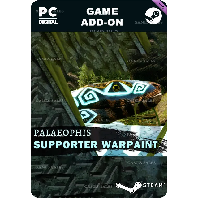 ✅💙BEASTS OF BERMUDA - PALAEOPHIS SUPPORTER WARPAINT💙