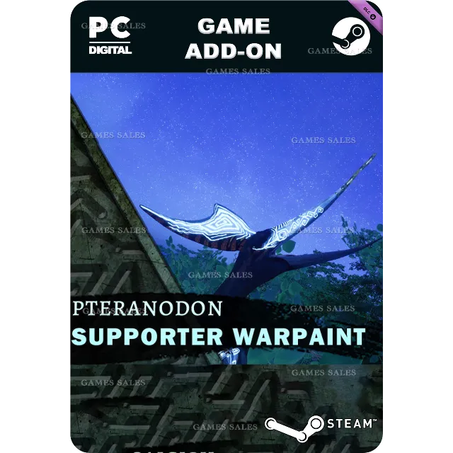 ✅💙BEASTS OF BERMUDA - PTERANODON SUPPORTER WARPAINT💙