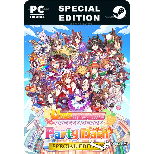 ✅💙UMAMUSUME: PRETTY DERBY – PARTY DASH SPECIAL EDITION