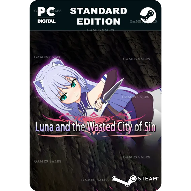 ✅💙LUNA AND THE WASTED CITY OF SIN💙STEAM GIFT🤖АВТО
