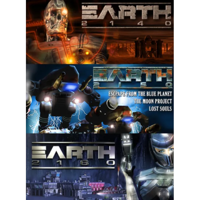 Earth Universe Bundle 2140 2150 Trilogy 2160 STEAM KEY