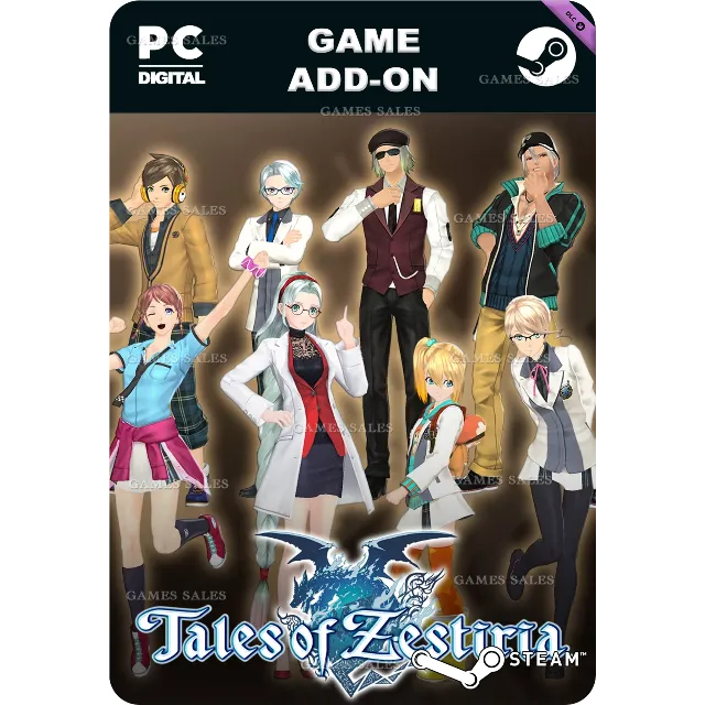 ✅💙TALES OF ZESTIRIA - SCHOOL COSTUME SET💙STEAM GIFT🤖
