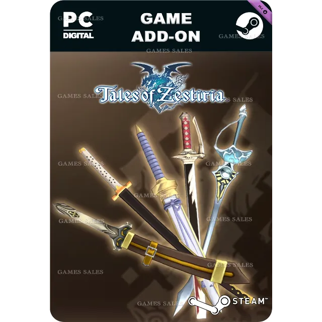 ✅💙TALES OF ZESTIRIA - ATTACHMENTS SET💙STEAM GIFT🤖