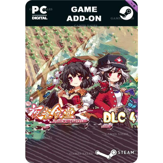 ✅💙东方夜雀食堂DLC4扩展包 - 太阳花田&amp;辉针城💙STEAM GIFT🤖АВТОДОСТАВКА🤖