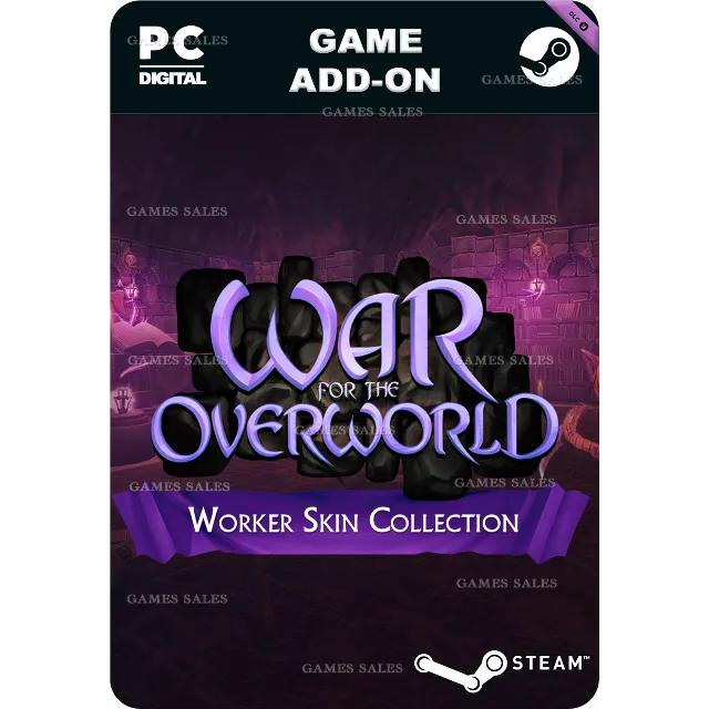 ✅💙WAR FOR THE OVERWORLD - SEASONAL WORKER SKINS💙STEAM