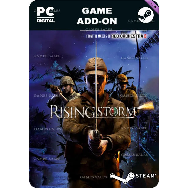 ✅💙RISING STORM - DIGITAL DELUXE UPGRADE💙STEAM GIFT🤖
