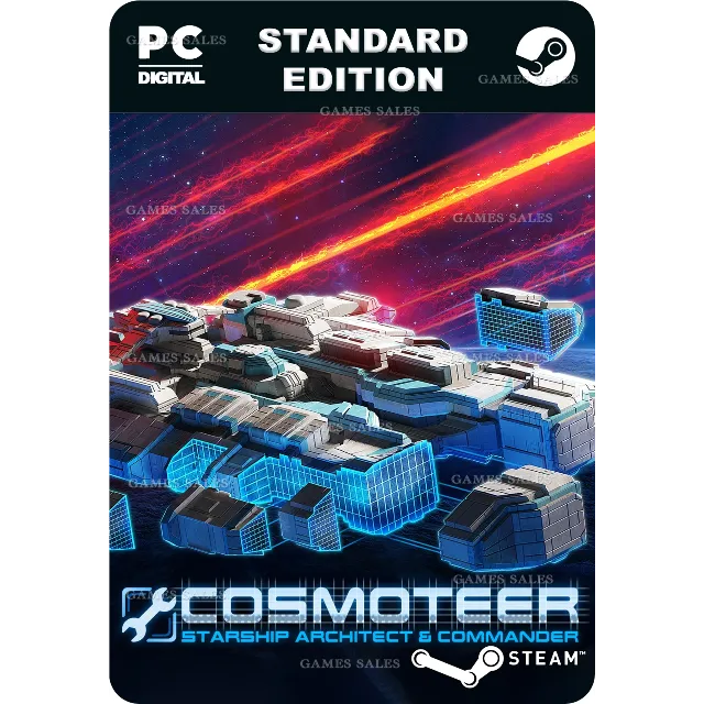 ✅💙COSMOTEER: КОНСТРУКТОР И КОМАНДИР ЗВЕЗДОЛЁТА💙STEAM