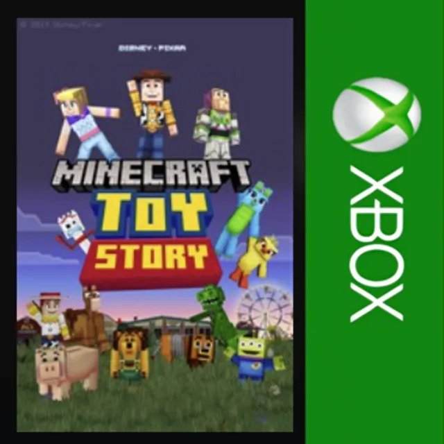 ☑️⭐Minecraft История игрушек Мешуп XBOX⭐☑️.