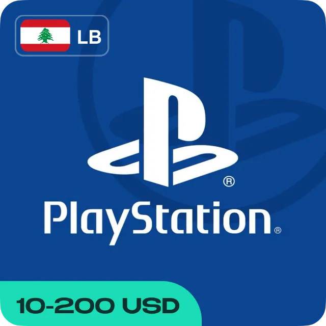 КАРТА PLAYSTATION PSN (ЛИВАН 10–200 USD)