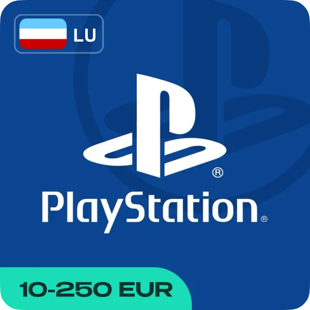 КАРТА PLAYSTATION PSN (ЛЮКСЕМБУРГ 10–200 EUR)