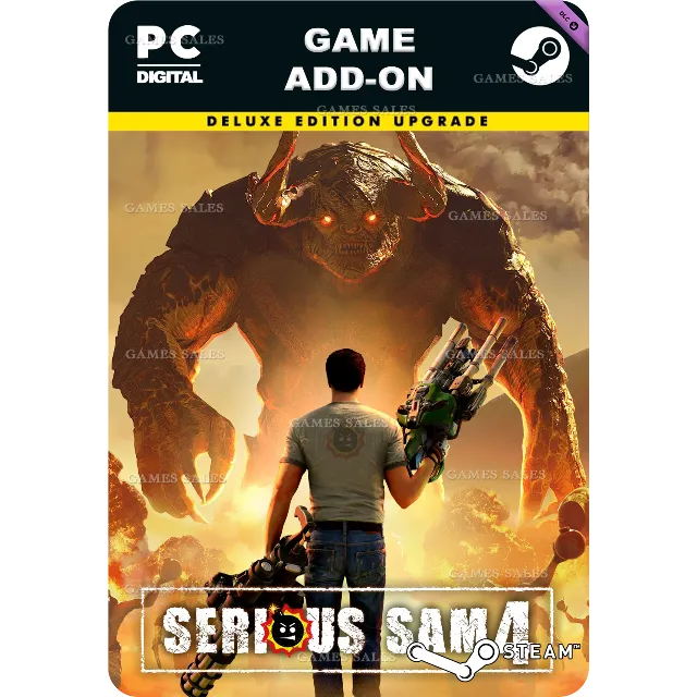 ✅💙SERIOUS SAM 4 DELUXE EDITION UPGRADE💙STEAM GIFT🤖
