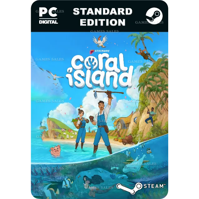 ✅💙CORAL ISLAND💙STEAM GIFT🤖АВТОДОСТАВКА🤖