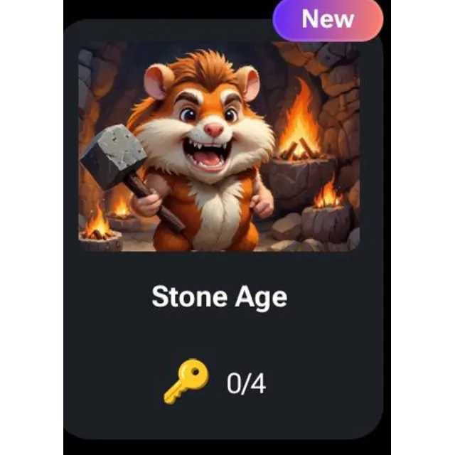 🐹🔑 Stone Age | КОДЫ НА КЛЮЧИ ДЛЯ HAMSTER KOMBAT