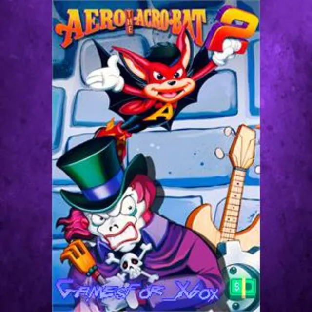 ☀️Aero The Acro-Bat 2 XBOX