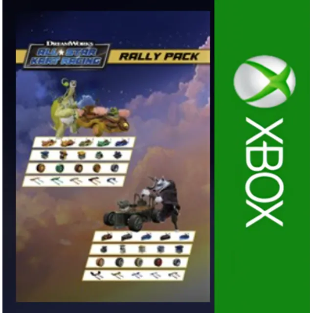 ☑️⭐DreamWorks All-Star Kart Racing - Rally Pack XBOX⭐☑️