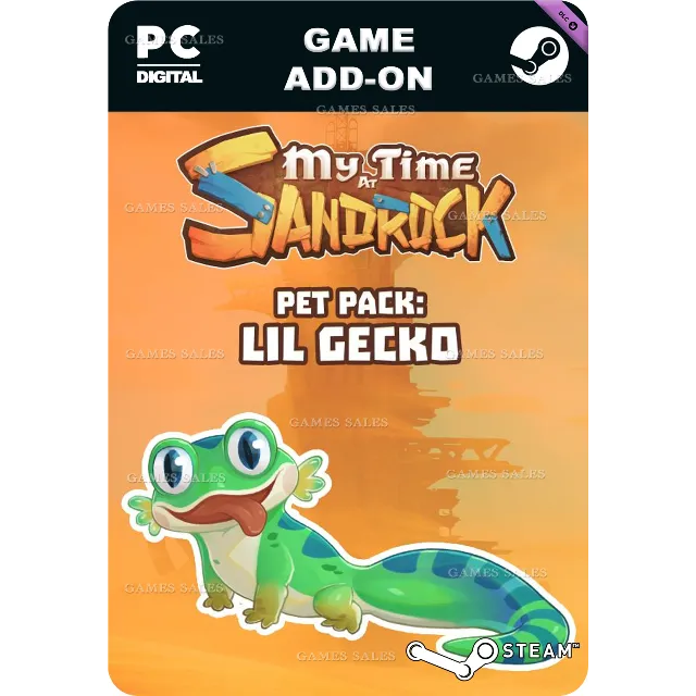 ✅💙MY TIME AT SANDROCK - НАБОР С ПИТОМЦЕМ: ГЕККОНЧИК💙