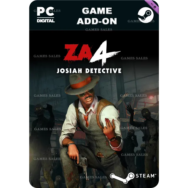 ✅💙ZOMBIE ARMY 4: JOSIAH DETECTIVE OUTFIT💙STEAM GIFT🤖