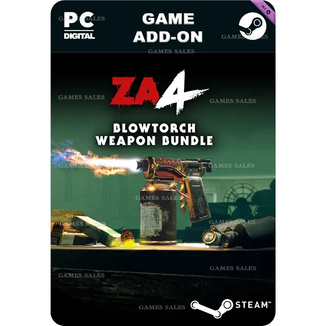 ✅💙ZOMBIE ARMY 4: BLOWTORCH WEAPON BUNDLE💙STEAM GIFT🤖
