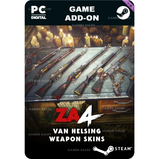 ✅💙ZOMBIE ARMY 4: VAN HELSING WEAPON SKINS💙STEAM GIFT