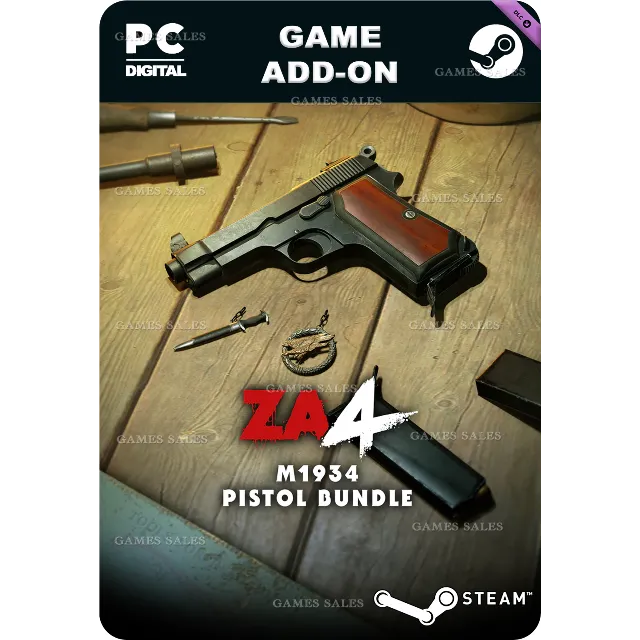 ✅💙ZOMBIE ARMY 4: M1934 PISTOL BUNDLE💙STEAM GIFT🤖АВТО
