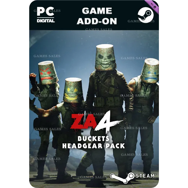 ✅💙ZOMBIE ARMY 4: BUCKET HEADGEAR BUNDLE💙STEAM GIFT🤖