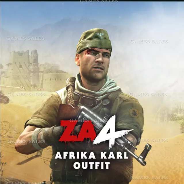✅💙ZOMBIE ARMY 4: AFRIKA KARL OUTFIT💙STEAM GIFT🤖АВТО