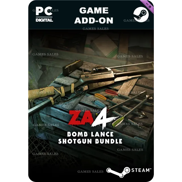 ✅💙ZOMBIE ARMY 4: BOMB LANCE SHOTGUN BUNDLE💙STEAM GIFT