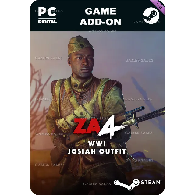 ✅💙ZOMBIE ARMY 4: WW1 JOSIAH OUTFIT💙STEAM GIFT🤖АВТО