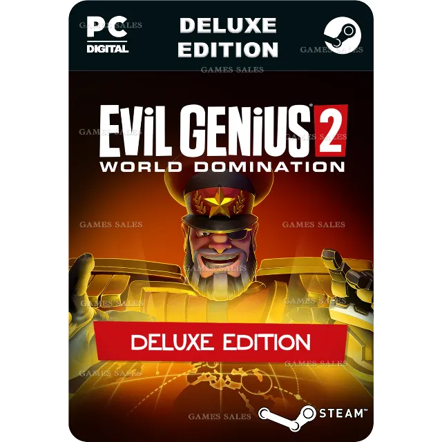 ✅💙EVIL GENIUS 2 DELUXE EDITION💙STEAM GIFT🤖АВТО