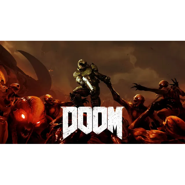 ♥ Doom (1993) (PS4/PS5/EN) (Аренда от 7 дней)