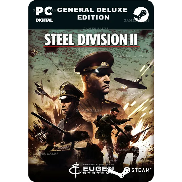 ✅💙STEEL DIVISION 2 - GENERAL DELUXE EDITION💙STEAM