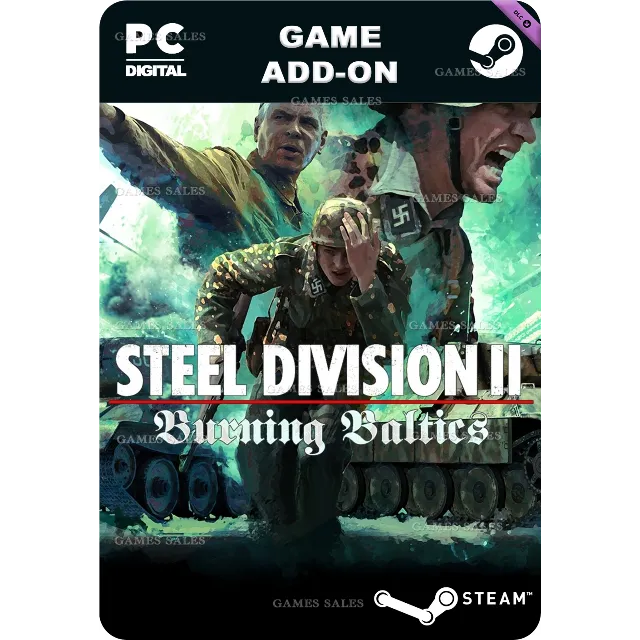 ✅💙STEEL DIVISION 2 - BURNING BALTICS💙STEAM GIFT🤖АВТО