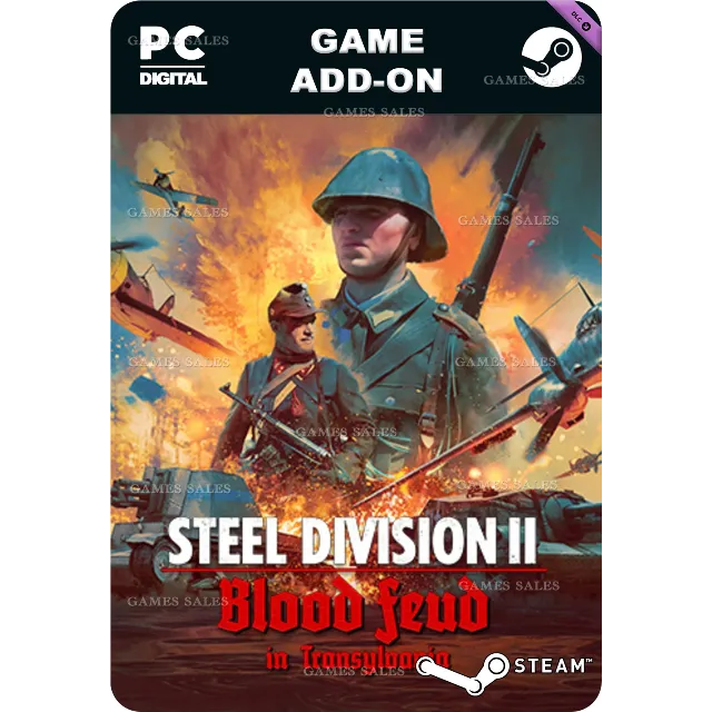 ✅💙STEEL DIVISION 2 - BLOOD FEUD IN TRANSYLVANIA💙STEAM