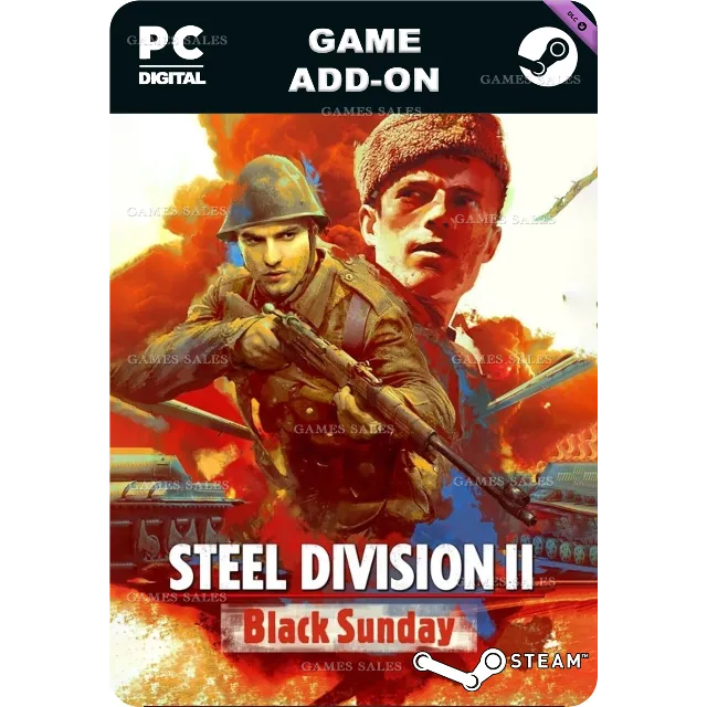 ✅💙STEEL DIVISION 2 - BLACK SUNDAY💙STEAM GIFT🤖АВТО