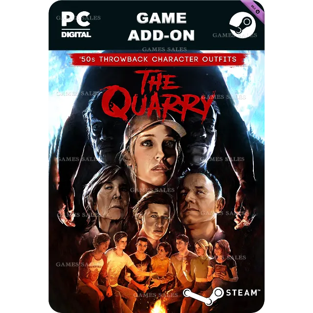 ✅💙THE QUARRY - ОБЛИКИ ПЕРСОНАЖЕЙ В СТИЛИСТИКЕ 50-Х💙