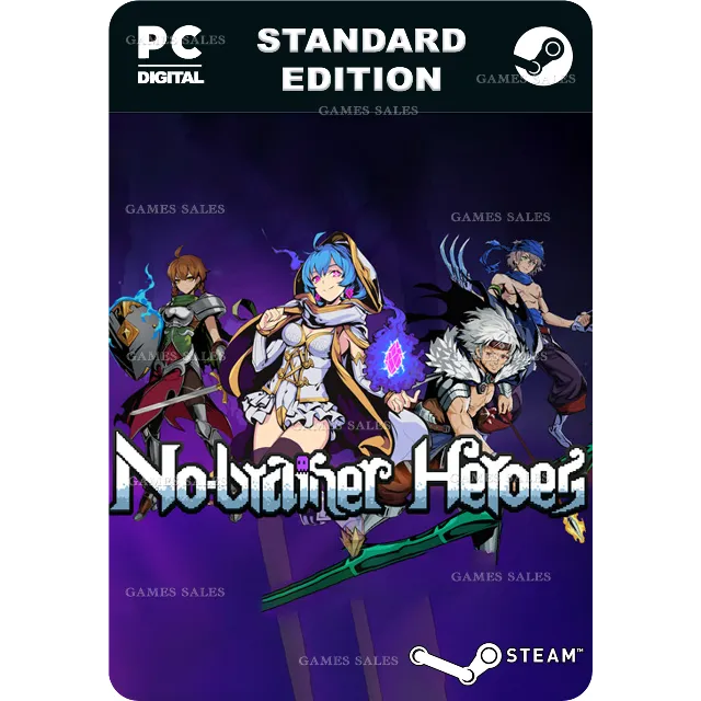 ✅💙NO-BRAINER HEROES 挂机吧！勇者💙STEAM GIFT🤖АВТОДОСТАВКА🤖