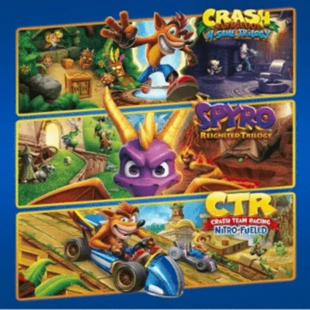 🔴 Crash + Spyro Triple Play Bundle❗️PS4/PS5 🔴 Турция