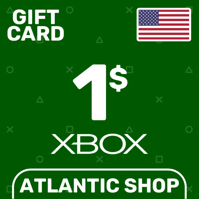 ⭐️Карта Пополнения Xbox 1$ (USD) США
